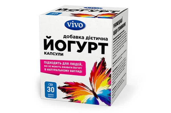 Йогурт Vivo капсулы №30