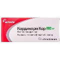 Кординорм кор таблетки по 2.5 мг №30 (10х3)