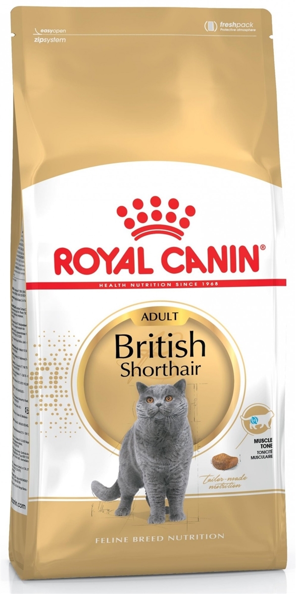 Корм сухой для кошек Royal Canin British Shorthair Adult породы британская короткошерстная от 12 месяцев, 10 кг