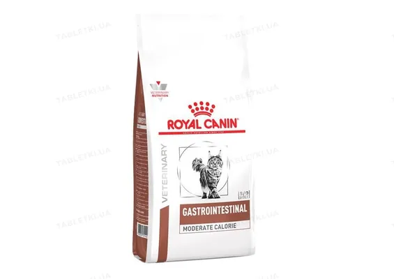 Корм сухий для кішок Royal Canin Gastro Intestinal Moderate Calorie при порушеннях травлення, 4 кг