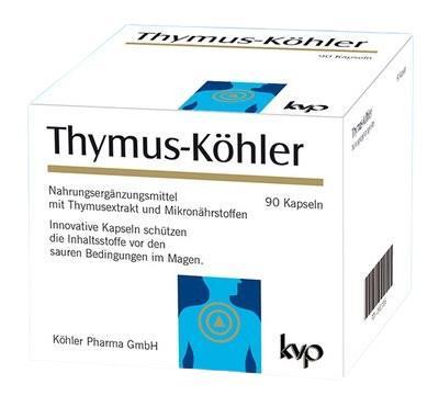 Тимус - Кьолер (Thymus - Kohler) капсули №90 (10х9)