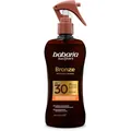 Олія-спрей для тіла Babaria SPF 30 для засмаги з бронзуючим ефектом, 200 мл