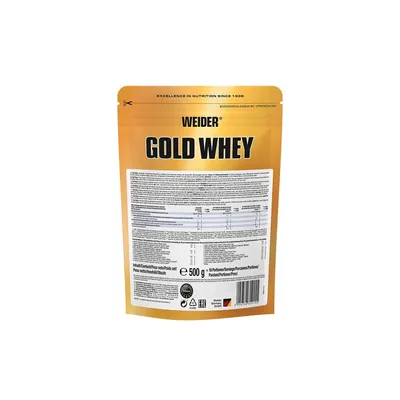 Протеїн сироватковий концентрат Weider Gold Whey, молочний шоколад, 500 г