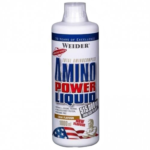 Аминокислотный комплекс Weider Amino Power Liquid, кола, 1000 мл