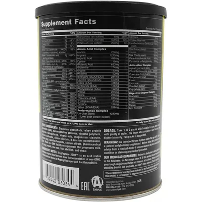 Вітаміни Universal Nutrition Animal Pak, 30 пакетів