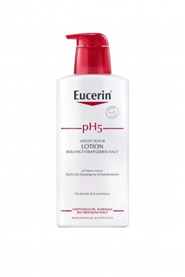 Лосьон для тела Eucerin pH5 легкий для чувствительной кожи (89777), 400 мл