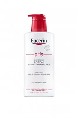 Лосьйон для тіла Eucerin pH5 легкий для чутливої шкіри (89777), 400 мл