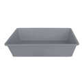 Туалет Stefanplast Litter Tray відкритий для котів, сірий, 50x35x12 см