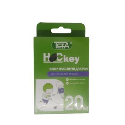 Набор пластырей Teta Hockey, на тканевой основе, 20 штук