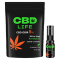 Каннабидиол CBD life Масло 5%, оральный спрей со вкусом мяты по 10 мл во флаконе