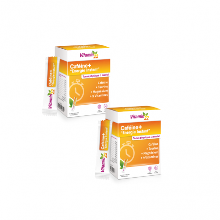 Витаминно-минеральный комплекс Vitamin 22 Cafeine+ Energie Instant порошок №14 в стиках