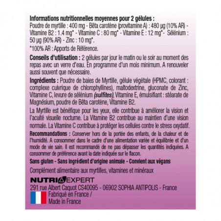 Комплекс Nutri Expert Vision Plus, 60 капсул