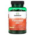 Льняное масло Swanson Flaxseed Oil, 100 капсул