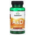 Витамин А и Д Swanson Vitamins A & D, 250 капсул