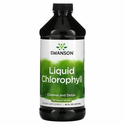 Хлорофилл жидкий Swanson Liquid Chlorophyll, 473 мл