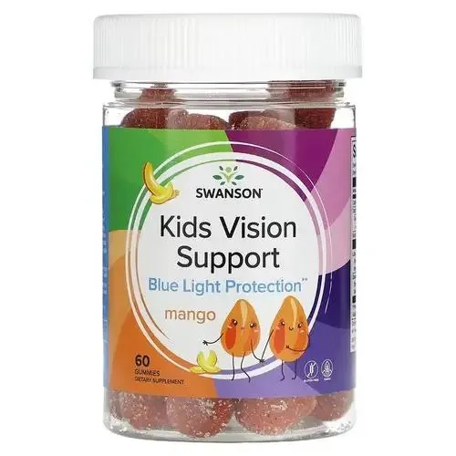 Вітаміни для очей дитячі Swanson Kids Vision Support жув. табл. зі смаком манго №60