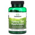 Гриб Трутовик разноцветный Swanson Turkey Tail Mushroom 500 мг, 120 капсул