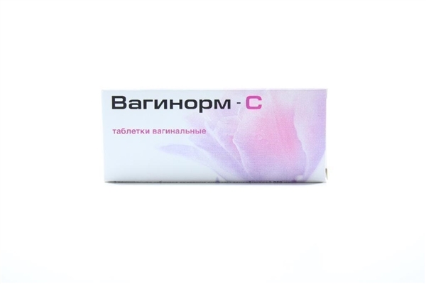 Вагінорм-С таблетки вагін. по 250 мг №6