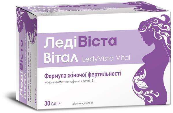 ЛедіВіста Вітал порошок №30 в саше
