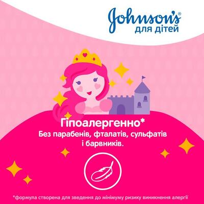 Шампунь Johnson's Baby Блестящие локоны детский, 300 мл