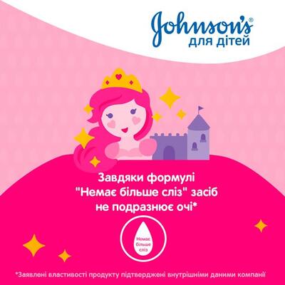 Шампунь Johnson's Baby Блестящие локоны детский, 300 мл