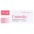 Глимакс таблетки по 3 мг №60 (10х6)