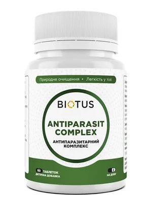 Антипаразитний комплекс Biotus Antiparasit Compleх, 60 таблеток