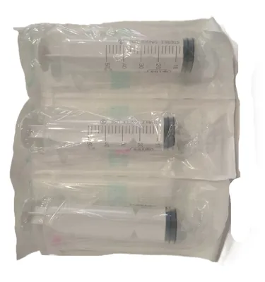 Шприц 50 мл +103 Luer Slip 3-компонентний з голкою 18G (1,2 мм х 40 мм), 1 штука