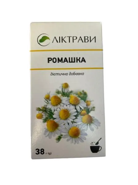 Ромашка по 38 г у пач. (дієт.доб.)