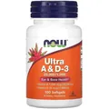 Вітаміни A та Д3 NOW Ultra A & D-3 25000/1000 капсули №100
