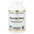 Мака перуанська California Gold Nutrition Peruvian Maca 500 мг, 240 вегетаріанських капсул