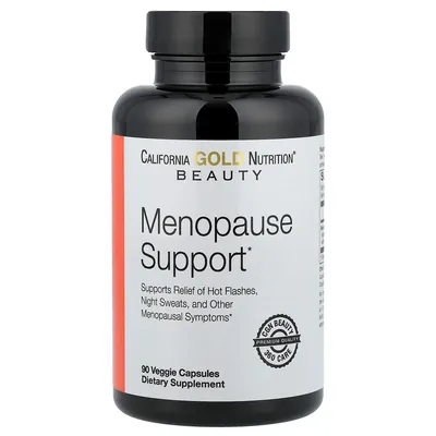 Підтримка при менопаузі California Gold Nutrition Menopause Support, 90 вегетаріанських капсул