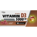 Витамин D3 5000 МE Форте Solution Pharm таблетки со вкусом малины №30