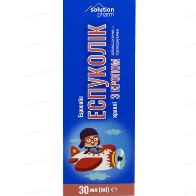 Еспуколік з кропом Solution Pharm краплі по 30 мл у флак.