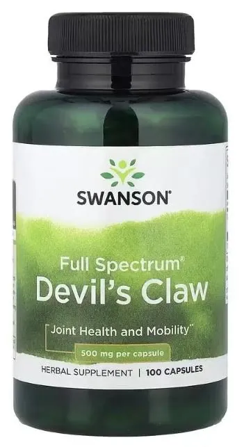 Кіготь Диявола Swanson Devil's Claw Full Spectrum, 100 капсул