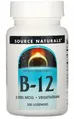 Вітамін В12 Source Naturals Vitamin B-12 2000 мкг, 200 таблеток для розсмоктування