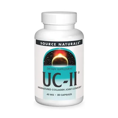 Колаген неденатурований тип II Source Naturals Undenatured Collagen UC-II, 30 капсул