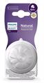 Соска силиконовая Philips Avent Natural Response SCY966/02, для густой еды, от 6 месяцев, 2 шт