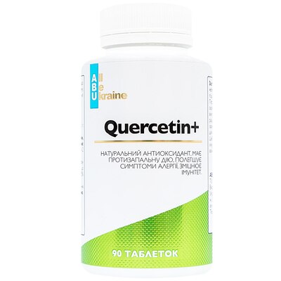 Кверцетин+ ABU Quercetin+ таблетки №90
