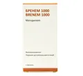 Бренем 1000 порошок для р-ну д/ін. по 1000 мг №1 у флак.