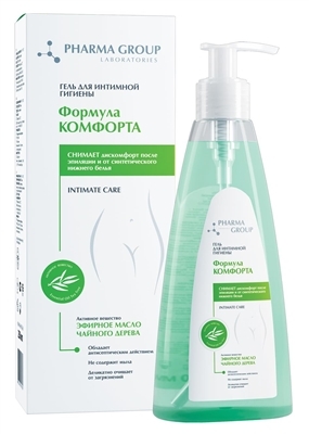 Гель для интимной гигиены Pharma Group Laboratories Формула Комфорта, 250 мл