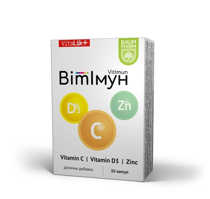 Витимун ВитаЛик+ Baum Pharm капсулы №30