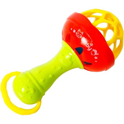 Игрушка-погремушка Lindo в ассортименте (Б 345), 1 шт