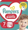 Підгузки-трусики Pampers Pants Active Baby дитячі розмір 7, 15+ кг, 74 шт