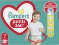 Подгузники-трусики Pampers Pants детские размер 7, 17+ кг, 74 шт