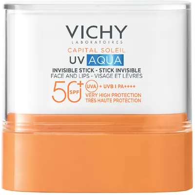 Засіб сонцезахисний Vichy Capital Soleil UV Aqua SPF50+ ультралегкий зволожувальний для шкіри обличчя та губ у форматі стіку, 50 мл