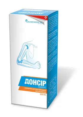 Донсір Адванс сусп.д/внутр.застос., фл. з мірн.стак. 250 мл
