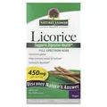 Солодки корінь Nature's Answer Licorice 450 мг вег. капсули №90