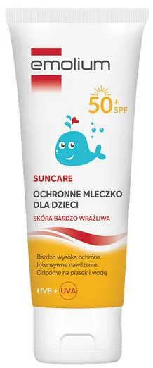 Молочко сонцезахисне Emolium SPF50+ для дітей, 125 мл