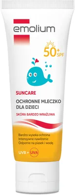 Молочко сонцезахисне Emolium SPF50+ для дітей, 125 мл